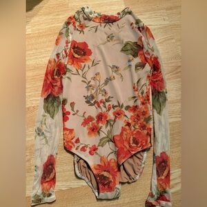 Floral Five Dancewear Ballet Leotard